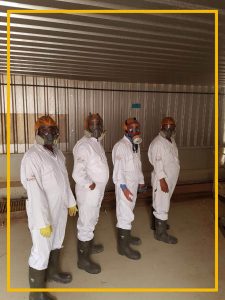 فريق عمل شركة صفوه العالميه لمكافحة الحشرات